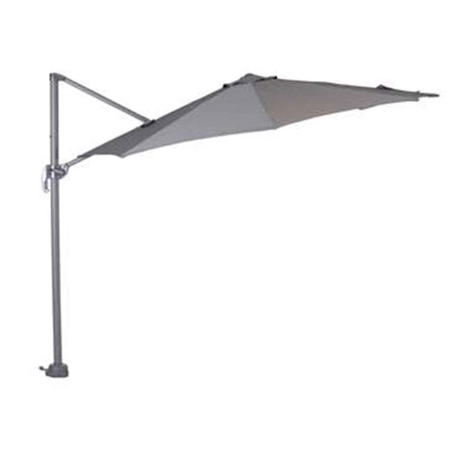 Garden Impressions Zweefparasol S Ø300 - D. Grijs Met Voet En Hoes 3 Garden Impressions Zweefparasol S Ø300 - D. Grijs Met Voet En Hoes - Afbeelding 3