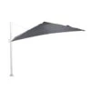 Garden Impressions Zweefparasol Hawaii 300x300 - Wit - Zwart
