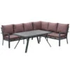 Garden Impressions Senja Lounge Dining Set 3-delig Rechts - Koper