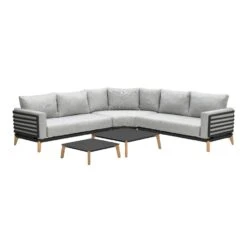 Garden Impressions Carmen Loungeset - Donker Grijs - 5-delig -Garden Impressions 1000035552 0102