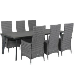 Garden Impressions Nice 7-delige Tuinset - Penedo Tuintafel 230x100cm -Garden Impressions 1000035597 0104