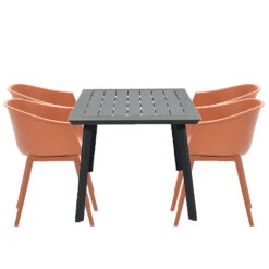 Garden Impressions Lexy Tuinset 5delig - Penedo Tafel 160x90cm