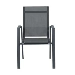 Santana Dining Tuinstoel - Donker Grijs -Garden Impressions 1000040781 0104
