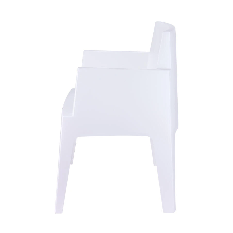 Garden Impressions Tuinstoel Box The Original Wit - 2 Stuks 2 Garden Impressions Tuinstoel Box The Original Wit - 2 Stuks - Afbeelding 2