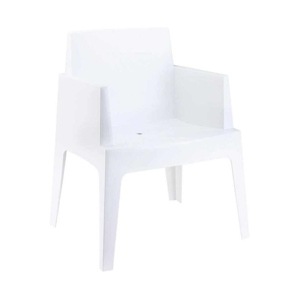 Garden Impressions Tuinstoel Box The Original Wit - 2 Stuks 3 Garden Impressions Tuinstoel Box The Original Wit - 2 Stuks - Afbeelding 3