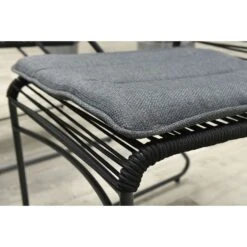 Garden Impressions Mason Stapelbare Tuinstoel - Zwart -Garden Impressions 1000040799 0103