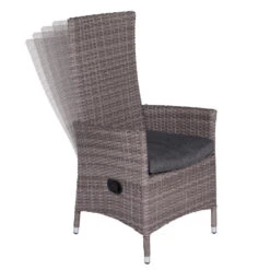 Garden Impressions Nice Verstelbare - Stoel Grijs -Garden Impressions 1000040804 0104