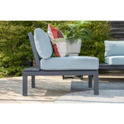 Garden Impressions Lena Loungeset 4-delig - Mint Grijs -Garden Impressions 1000041217 0104