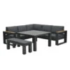 Garden Impressions Plaza Lounge Dining Set 5-delig Teaklook