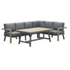 Garden Impressions Samos Lounge Dining Set - Mystic Grijs