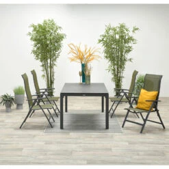 Garden Impressions Santos Tuinset 5-delig Groen -Palmas Tafel -Garden Impressions 1000042217 0103