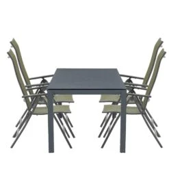 Garden Impressions Santos Tuinset 5-delig Groen -Palmas Tafel