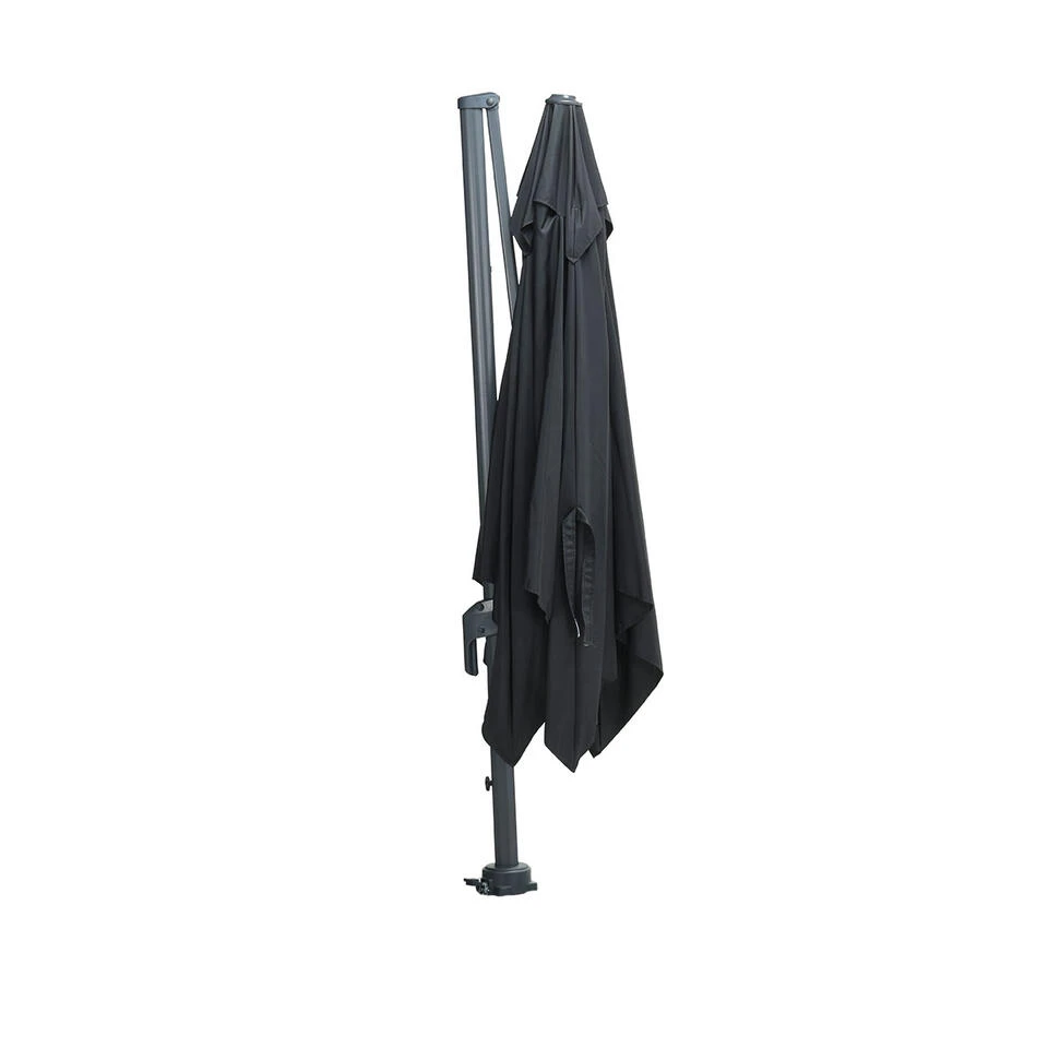 Garden Impressions Hawaii M Zweefparasol 270x270 Cm Zwart 3 Garden Impressions Hawaii M Zweefparasol 270x270 Cm Zwart - Afbeelding 3