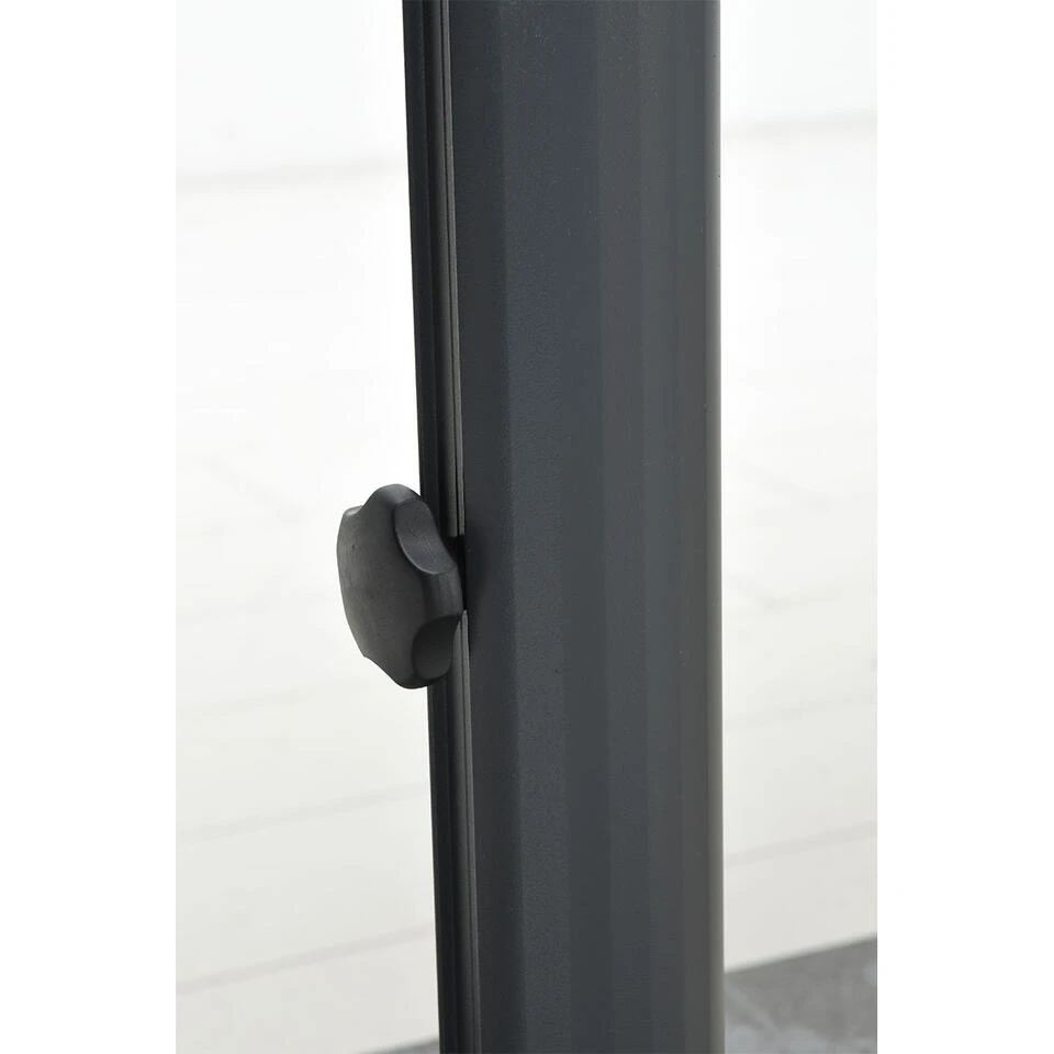 Garden Impressions Hawaii M Zweefparasol 270x270 Cm Taupe 2 Garden Impressions Hawaii M Zweefparasol 270x270 Cm Taupe - Afbeelding 2