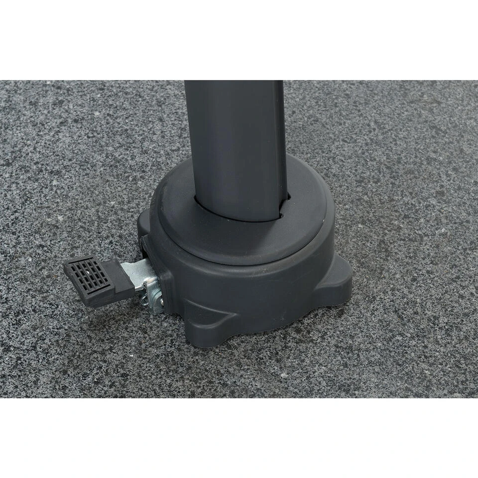 Garden Impressions Hawaii M Zweefparasol 270x270 Cm Taupe 3 Garden Impressions Hawaii M Zweefparasol 270x270 Cm Taupe - Afbeelding 3