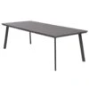 Garden Impressions Penedo Tuintafel Donker Grijs - Grijs 230x100 Cm