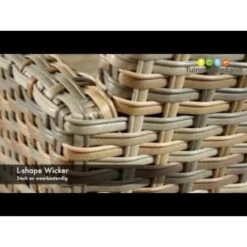 Garden Impressions Alaska Lounge Dining Set Links - Vintage Willow -Garden Impressions 1000052373 0103