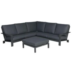 Garden Impressions Coba Loungeset 4-delig - Donker Grijs