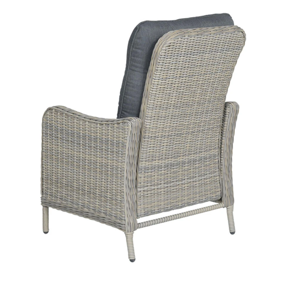 Garden Impressions Nova Verstelbare Tuinstoel - Vintage Willow 4 Garden Impressions Nova Verstelbare Tuinstoel - Vintage Willow - Afbeelding 4