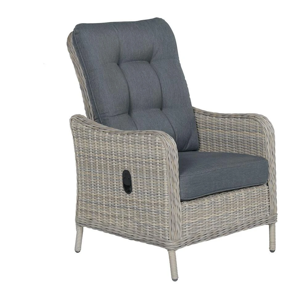 Garden Impressions Nova Verstelbare Tuinstoel - Vintage Willow 1 Garden Impressions Nova Verstelbare Tuinstoel - Vintage Willow