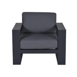 Garden Impressions Plaza Lounge Tuinstoel - Donker Grijs -Garden Impressions 1000052950 0104