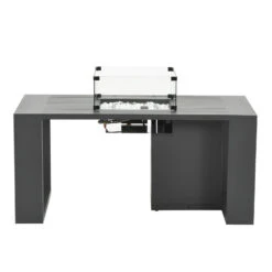 Garden Impressions Plaza Loungeset 4-delig Met Sines Vuurtafel -Garden Impressions 1000052960 0104