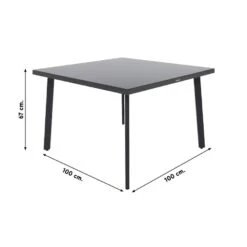 Garden Impressions Wellington Lounge Dining Set - Carbon Black -Garden Impressions 1000053031 0103