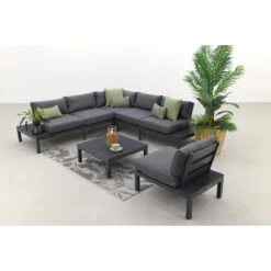 Garden Impressions Annabella Loungeset Met Loungestoel - Carbon Black 7 Garden Impressions Annabella Loungeset Met Loungestoel - Carbon Black -Garden Impressions 1000053035 0103