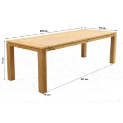 Garden Impressions Osborne/Rome Brown 240 Cm. Tuinset - 7-delig -Garden Impressions 1000053146 0103