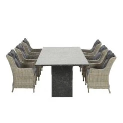 Garden Impressions Marbella Tuinset 7delig V.willow -Viking Tafel