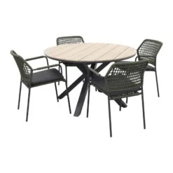 Taste Barista Groen / GI Edison 122 Cm. - Ronde Tuinset