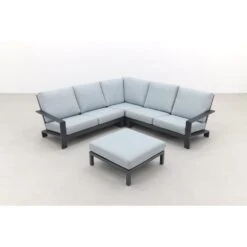 Garden Impressions Lincoln Loungeset 4-delig - Mint Grey -Garden Impressions 1000073167 0102