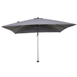 Garden Impressions Hawaii Zweefparasol 3x3 M. Donker Grijs + Led -Garden Impressions 1000073302 0102