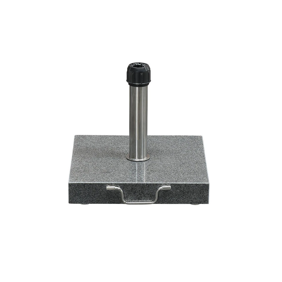 Garden Impressions Cosmo Granieten Parasolvoet 60 Kg - Space Grey 1 Garden Impressions Cosmo Granieten Parasolvoet 60 Kg - Space Grey