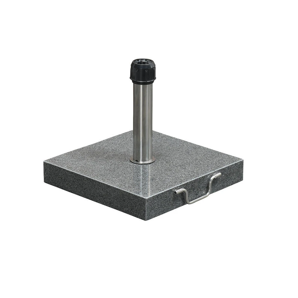 Garden Impressions Cosmo Granieten Parasolvoet 30 Kg - Space Grey 2 Garden Impressions Cosmo Granieten Parasolvoet 30 Kg - Space Grey - Afbeelding 2