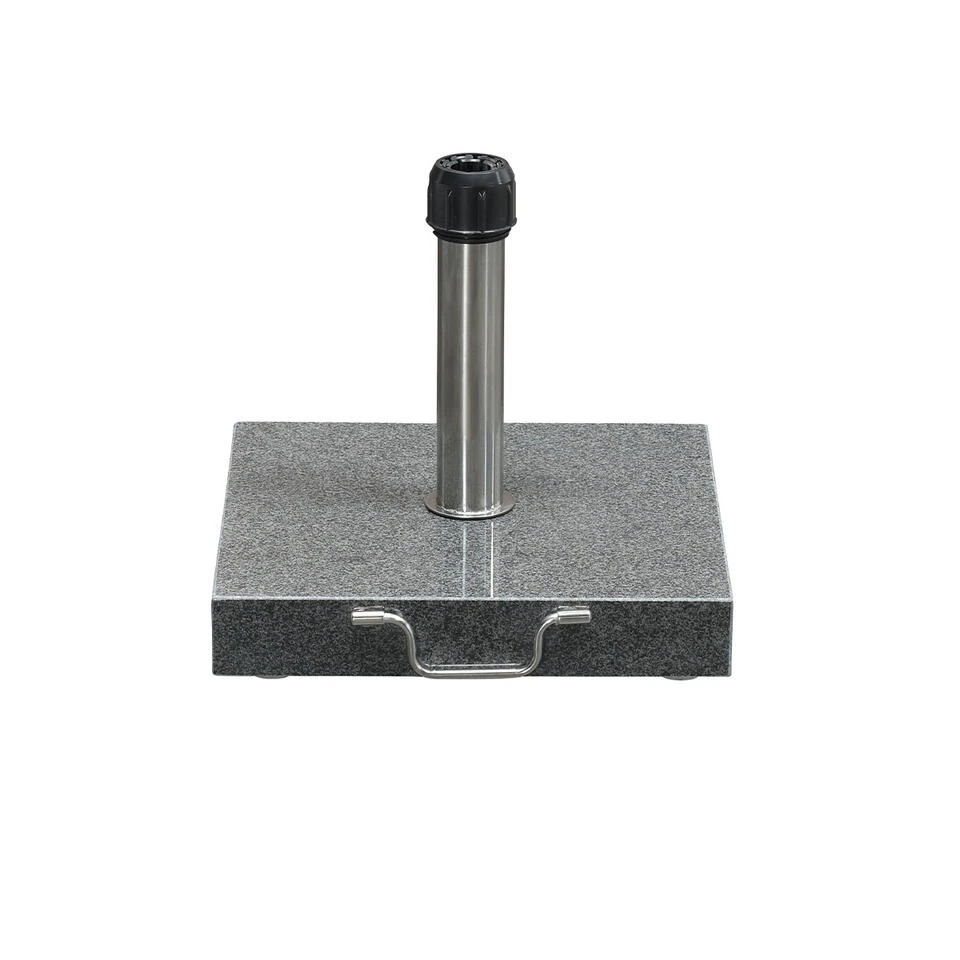 Garden Impressions Cosmo Granieten Parasolvoet 30 Kg - Space Grey 1 Garden Impressions Cosmo Granieten Parasolvoet 30 Kg - Space Grey