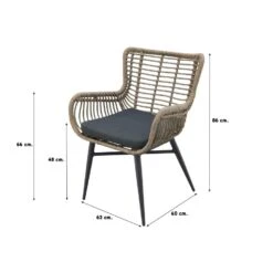 Garden Impressions Jasmine Natural/Edison 280x140 Cm. - Ovale Tuinset -Garden Impressions 1000084496 0102