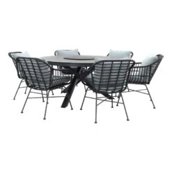 Garden Impressions Margriet Zwart/Perth 150 Cm. - Ronde Tuinset