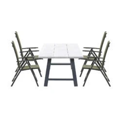 Garden Impressions Santana Verstelbare Tuinset - Leuven Tuintafel