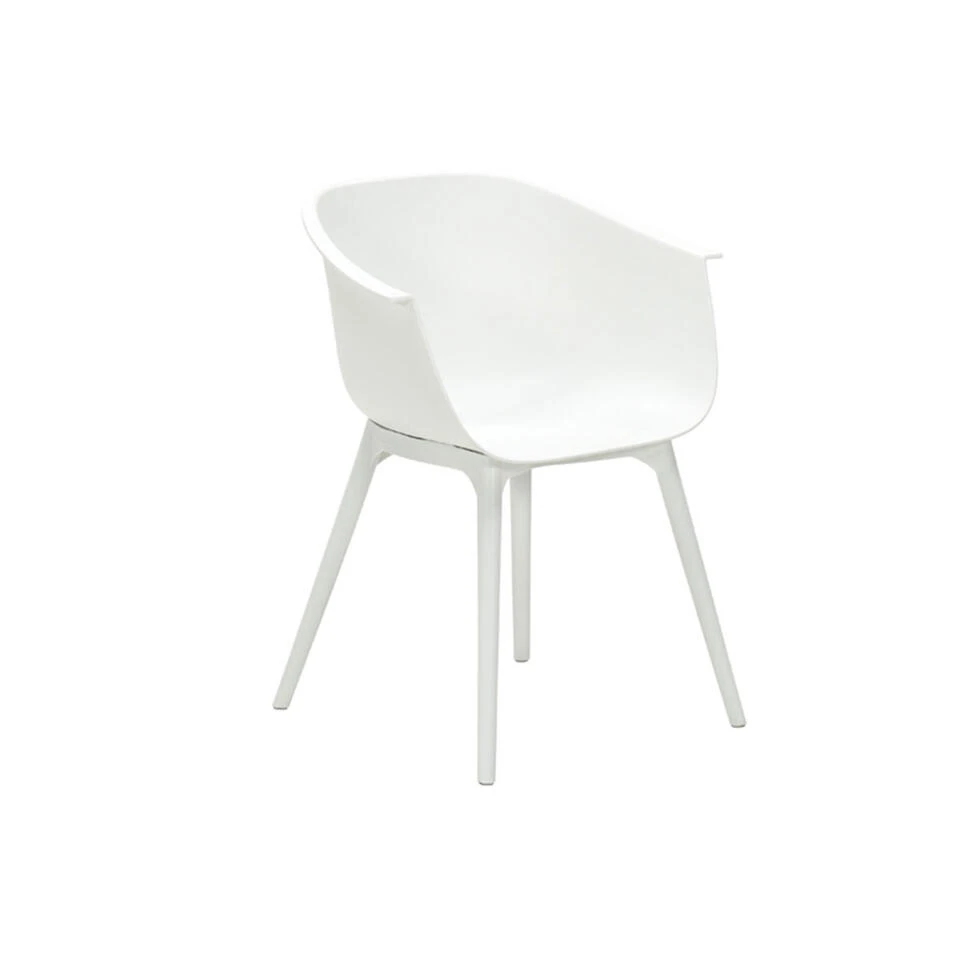 Garden Impressions Lexy Tuinset Wit - Tulli Tuintafel Ø148 Cm 3 Garden Impressions Lexy Tuinset Wit - Tulli Tuintafel Ø148 Cm - Afbeelding 3