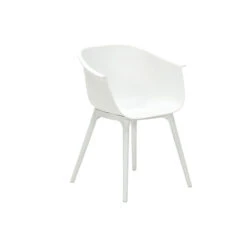 Garden Impressions Lexy Tuinset Wit - Tulli Tuintafel Ø122 Cm -Garden Impressions 1000087020 0103