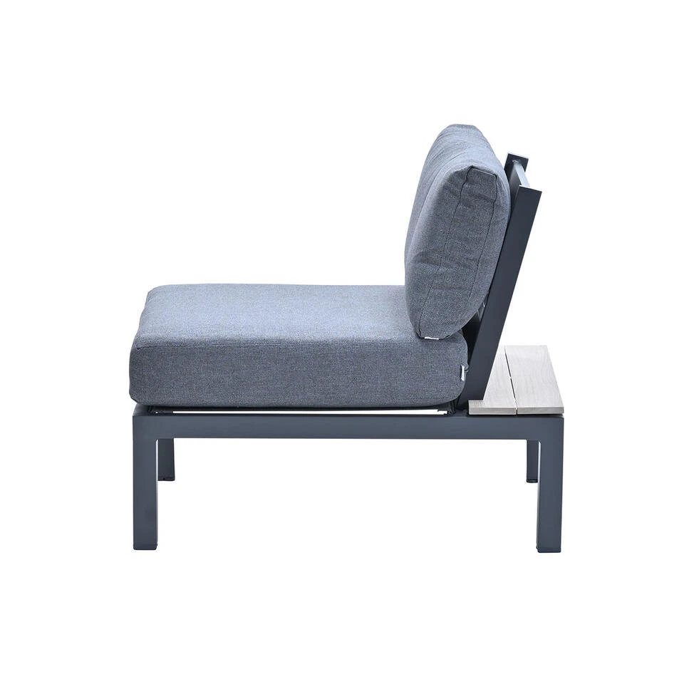 Garden Impressions Aurora Loungestoel - Donker Grijs 3 Garden Impressions Aurora Loungestoel - Donker Grijs - Afbeelding 3