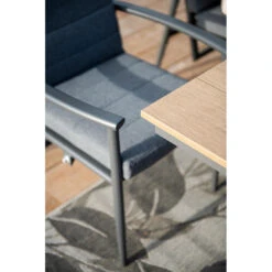 Garden Impressions Jerone Tuinstoel Verstelbaar - Donker Grijs -Garden Impressions 1000088270 0103