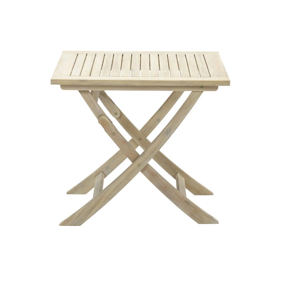 Garden Impressions Lexy Balkonset 3-delig Wit - Keys Vouwtafel 2 Garden Impressions Lexy Balkonset 3-delig Wit - Keys Vouwtafel - Afbeelding 2