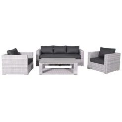 Garden Impressions Tennesee Loungeset 4-delig - Grijs