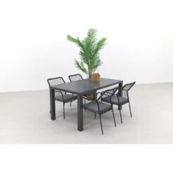 GI Dido/Alma 160 Cm. - Verstelbare Tuinset - 5-delig -Garden Impressions 1000096404 0103