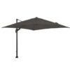Garden Impressions Hawaii Zweefparasol Big Pole 350x350 Cm D. Grijs