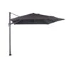 Garden Impressions Parasol S 250x250 D. Grijs/zwart Met Voet En Hoes