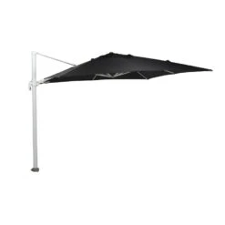 Garden Impressions Zweefparasol Hawaii Big Pole 350x350 - Wit - Zwart