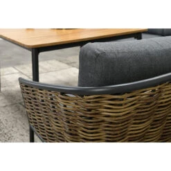 Garden Impressions San Vito Lounge Dining Set 4-delig - Donker Grijs -Garden Impressions 1730749354 0106